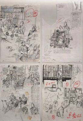 Savard, Didier (1950-2017) | Lot 132 : Dick Hérisson, La maison du pendu (1998). | Millon