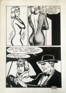 Satanik n. 34 - Magnus - tavola originale - Loose page - (1965) | Catawiki