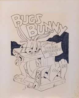 ’Bugs Bunny’ cover art for a 1943 Dell comic book. | Profiles in History