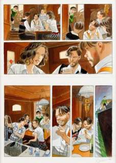 Gibrat Jean Pierre | Le vol du corbeau Planche originale n° 7 de l’album... | Vermot et Associés