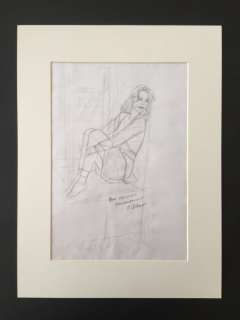 Gibrat, Jean-Pierre - Crayonné original dédicacé - Le Vol du corbeau | Catawiki