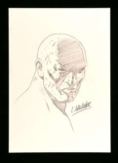 Leigh Gallagher an original artwork of 2000 AD’s Aquilla. | Ewbank’s