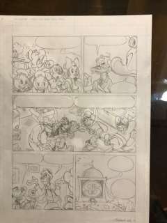 Tavola Disney - storia disney - Original table | Catawiki