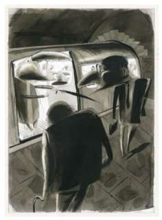 Pollock, Ian - Dessin original - Métro | Catawiki