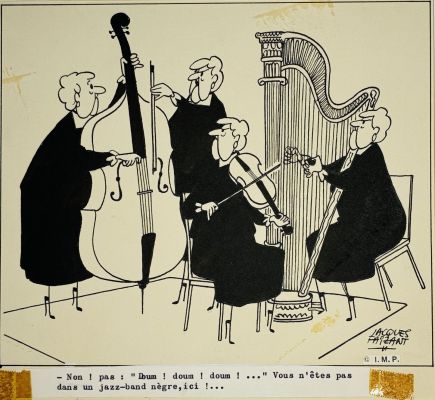 Faizant Jacques.... | Lot 37 - FAIZANT Jacques. « Non ! pas : Doum ! doum ! doum... | Art Valorem