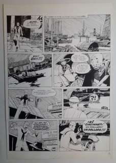 Attilio Micheluzzi - Tavola Originale "Rosso Stenton: Shanghai" + Vol. a Tiratura Limitata - Loose page - First edition - (1983/2019) | Catawiki