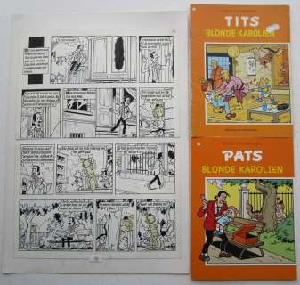 Pats - Originele pagina (p.18) - Blonde Karolien - (1979) | Catawiki