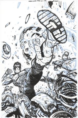 Daniel Warren Johnson | Future State: Robin Eternal Cover #2 Variant Cover (Signed) | Nostalgic Investments