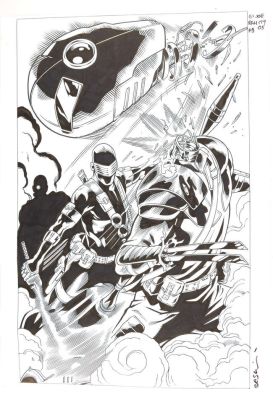 Lot 5306 - S. L. Gallant an original art page for G.I. Joe A Real American Hero No. 179 page 5 (IDW Comics,… | Ewbank’s