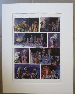 Dany - Planche originale couleur - Les Guerrières de Troy T2 - L’Or des profondeurs - (2013) | Catawiki