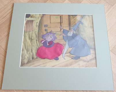 Disneyland Art Corner - Original production cel setup - The Sword in the Stone - First edition | Catawiki