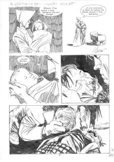 Ivo Milazzo - Ken Parker n. 35 - Tavola Originale "Il sentiero dei giganti" - Loose page - (1980) | Catawiki