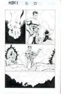 Original Art for Mutant X Issue 13, Page 23 by Mike S. Miller and Saleem Crawford | mycomicshop.com