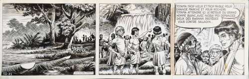 Piet Wijn, original drawing from Aram, the Prince of Suprania 1957 (V21) | Comic Art Masters