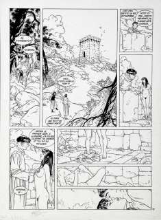 Vallès | Les Maîtres de l’orge, planche n°12 Ã  l’encre d… | Banque Dessinée