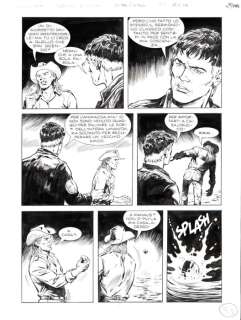 Mister No n. 372 - Tavola Originale"la sfida di Esse-Esse" - Loose page - First edition | Catawiki