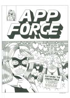 Jack Teagle | App Force: Tinder | ArtKomiks Aukcje