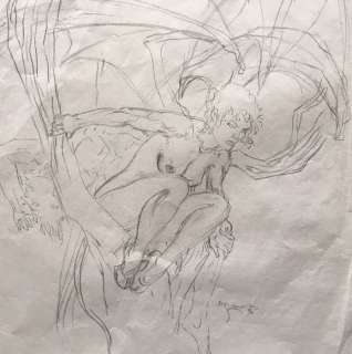 Kaluta - Donna Mia - Michael Kaluta - Original prel. Cover - Original Art - (1996) | Catawiki