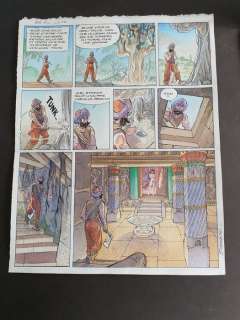 Maltaite, Eric - Planche originale en couleur - Les 1001 nuits de Shéhérazade - (2001) | Catawiki