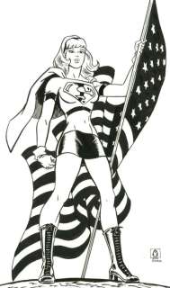 DC comics - Dessin original - Super-girl - - Loose page - First edition - (2008) | Catawiki