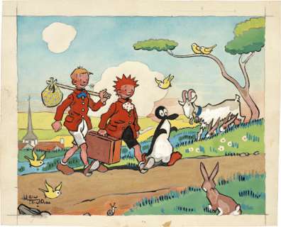 Alain Saint-Ogan - Zig, Puce et Alfred Ã  la campagne