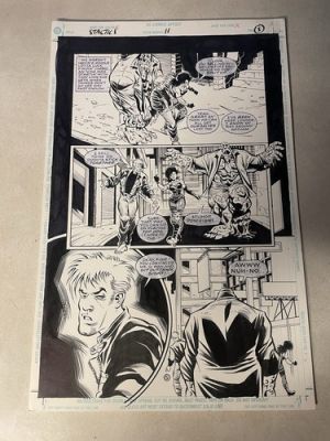 SCARE TACTICS #11 original comic art 1998 TEAM SEARCHES GOTHAM CITY SLITHER DC | eBay US (Buy It Now)