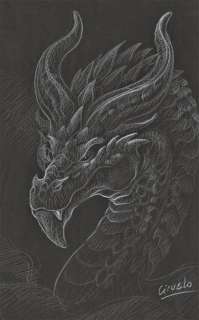 Ciruelo Cabral - Original drawing - Dragon D305-F - Original Art | Catawiki