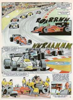 Il Giallo della F 1 - P. Ongaro - original page "GP Belgio" - Loose page - First edition (1984) | Catawiki
