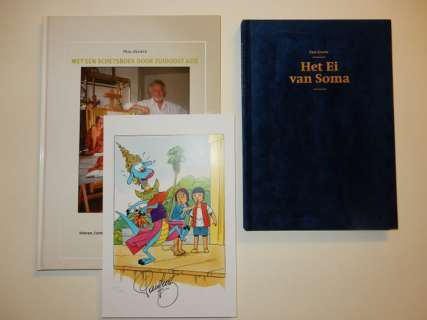 Paul Geerts - Fluwelen luxe Mo en Jade + Schetsboek - Met 2 opdrachttekeningen - Oplage: 100 ex. - Gesigneerd - Hardcover - First edition - (2007/2014) | Catawiki