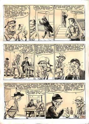 CAPITAN MIKI Tavola Originale esseGesse , china su cartoncino 35x25 cm, china | eBay Europe (Buy It Now)