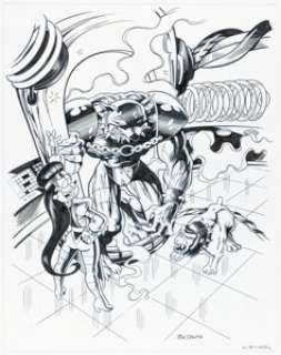 Jim Davis - | Garfield’s Pet Force Vetvix and K-Niner: Dog of Doom Illustration Original Art (PAWS/Troll Communications, 1998). | Heritage