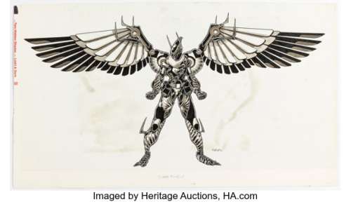 Vince Martin Rifts: Japan Role-Playing Game Supplement Pages 154-155 Illustration Original Art (Palladium, 1995). | Heritage