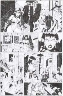 Walter Geovani Brian Pulido’s War Angel Book of Death Story Page 2 Original Art (Avatar Press, 2004). | Heritage