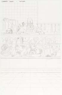 Jacen Burrows Crossed #1 Variant Cover Original Art (Avatar Press, 2008). | Heritage