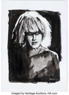 Julian Dwyer - Pris from Blade Runner Illustration Original Art (2025). | Heritage