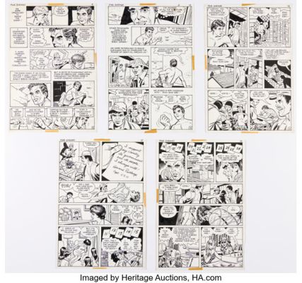 Al Hartley In The Presence of Mine Enemies Story Pages Original Art Group of 9 (Archie/Spire/Revell, 1973). (Total: 9 Original Art) | Heritage