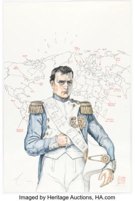 David Mack Fight Club #6 Cover-A Original Art (Dark Horse, 2015). | Heritage