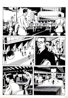 Claudio Villa | L’Incubo dell’Indagatore p.14 | Tavole Originali