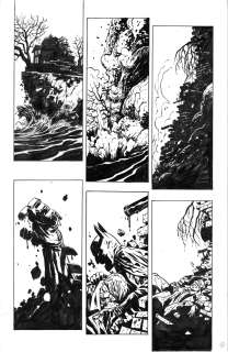 Becky Cloonan | Batman : The Long Halloween - The Last Halloween Issue #8 Page 22 (DC Comics) by Becky Cloonan | Becky Cloonan