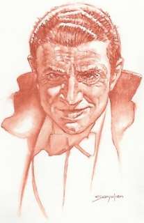 Dracurella - Original Sanguine - Sanjulian Signed - Original Artwork