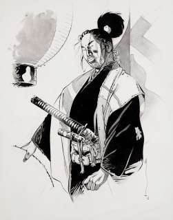 Marc MICHETZ (né en 1951) "Kogaratsu" Illustration originale de "Kogaratsu" au recto | Tajan