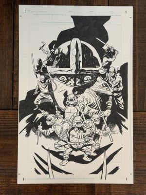 TMNT COLOR CLASSICS #1 PMC40 SPECIAL EDITION Original Cover Art by Matt Smith | eBay US (Buy It Now)