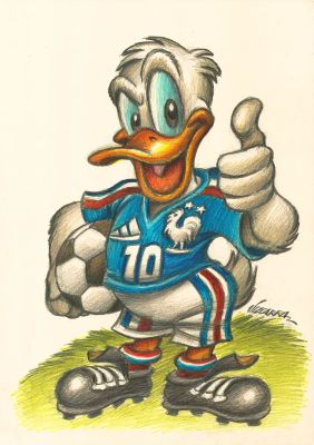Donald Duck – French Team Champion | Corner4art