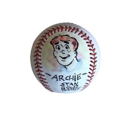 STAN GOLDBERG ORIGINAL ARCHIE DRAWING ON ONE MLB Ripken BASEBALL | eBay US (Buy It Now)