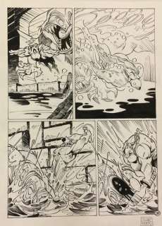 Solo T1 - Planche originale (p.31) - Les survivants du chaos (2014) | Catawiki