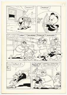 Topolino #728 - Scarpa/Cavazzano - tavola originale "Zio Paperone e la Vasca Dissipatrice" - Loose page - (1969) | Catawiki