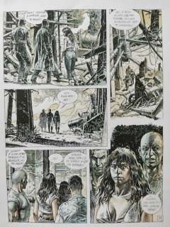 Druuna, Morbus Gravis, Charlie #35 - P. E. Serpieri - Prima apparizione di Druuna - Acquerello originale Page 38 - Loose page - First edition - (1986) | Catawiki