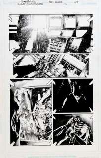 Wagner (Edde) - Adventures of Superman, planche n°7 Ã  l‘encre de…