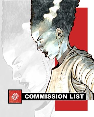 Tyler Crook | 2026 Commission List - 11x17 Cover Quality (Single to Two Figure, Mail Order) | Tyler Crook