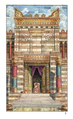 Federico Penco | Il Tempio di Salomone | Tavole Originali